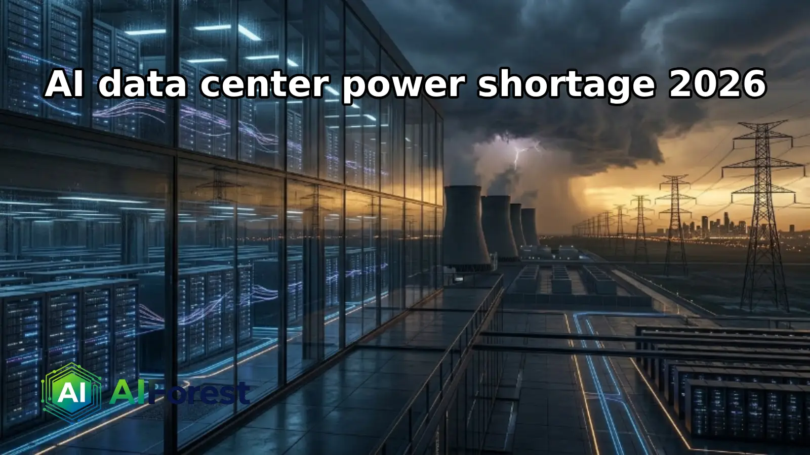 AI data center power shortage 2026