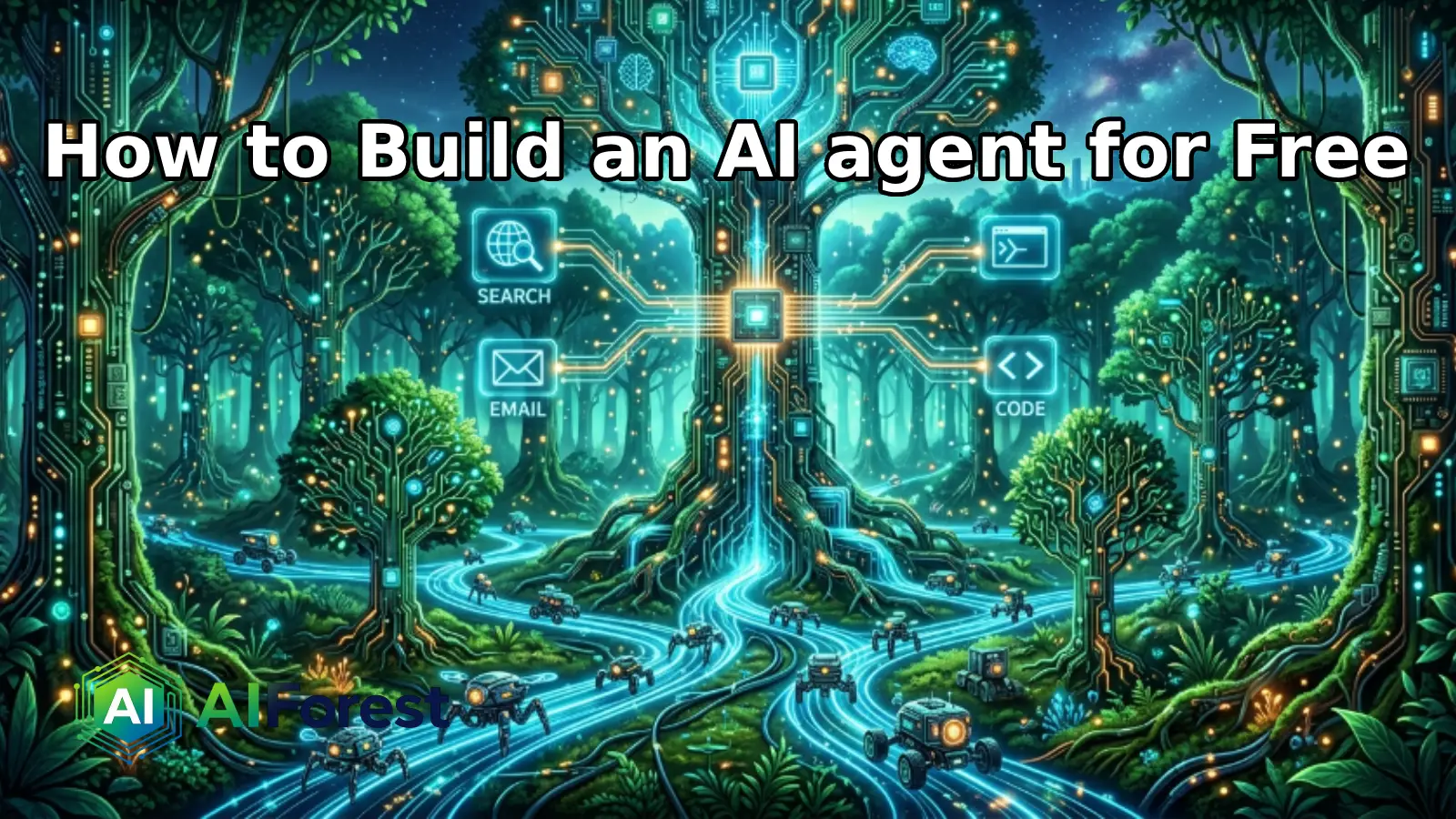 how to build an AI agent for free