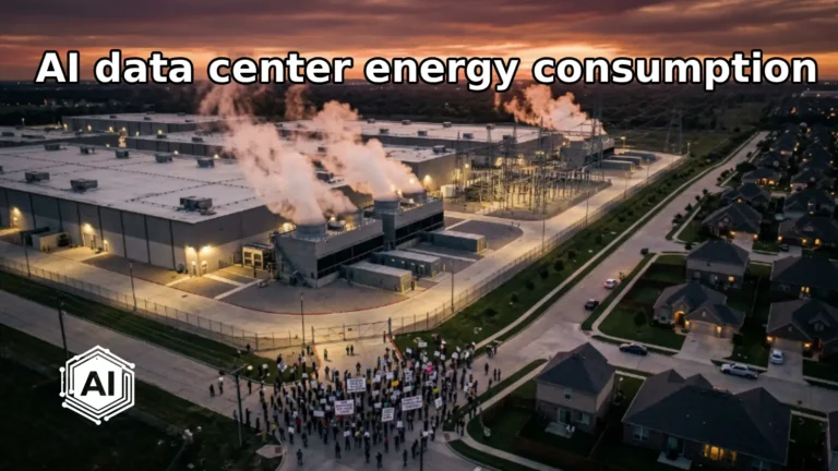 AI data center energy consumption impact on residents